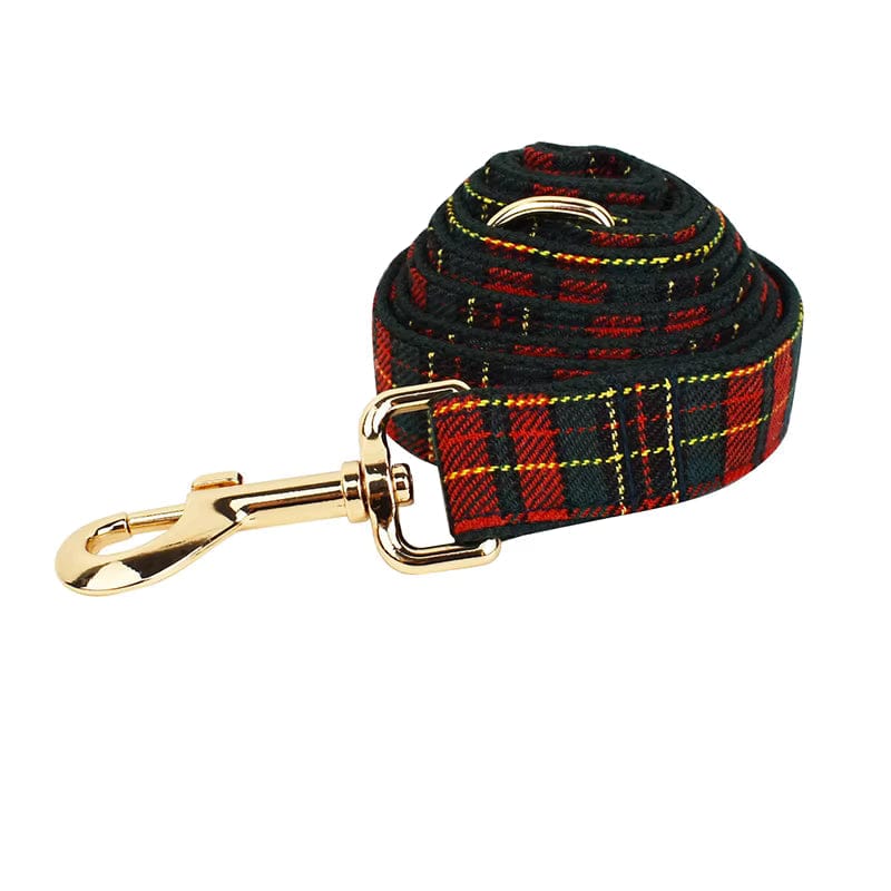 Red Tartan Christmas Set